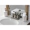 Kingston Brass KB4648SVL 4-Inch Centerset Bathroom Faucet with Retail Pop-Up, Brushed Nickel KB4648SVL - alternate 3